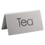 Service Ideas 1C-BF-TEA-MOD Beverage ID Tent "Tea" 1-1/2"H X 3"W