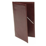 TableCraft Products 59BU - Check Presentation Holder, 5-1/4" X 9" Burgundy With Gold Imprinted "Thank You"