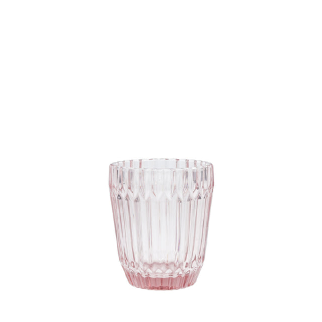 Fortessa ARCHIE.PK.04 Archie Pink Double Old Fashioned 12.5 Oz. Soda-lime-silica Glass