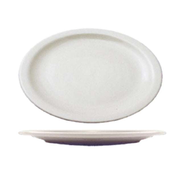 International Tableware BR-12 Platter 9-3/4" X 7-1/2" Oval