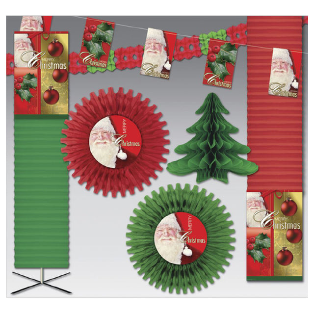 Hubert 25323 - Decoration Kit, Christmas Favorites, 3000 Sq. Ft.