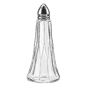 Libbey 70022 Salt Shaker 1-1/2 Oz. Glass With Chrome Plated Brass Top