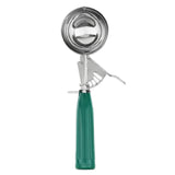 Empura 225312 - Disher, 2.66 Oz / #12 Thumb Press - Green Handle, Chef Approved