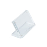 TableCraft Products 12209 - Acrylic Sign Holder With Inset Magnets, 2.5" X 1.25" X 1.75"