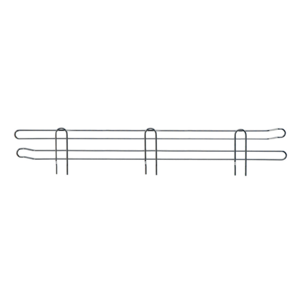 Quantum BL48S Back Ledge 48"W X 4"H 304 Stainless Steel