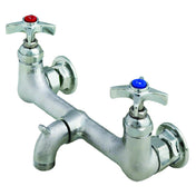 T&S Brass B-2480 Service Sink Faucet Splash-mounted 8" Centers