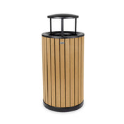 Alpine Industries ALP4400-01-CD-RB Trash Container 32 Gallon (121 Liter) 20"W X 20"D X 33-7/8"H
