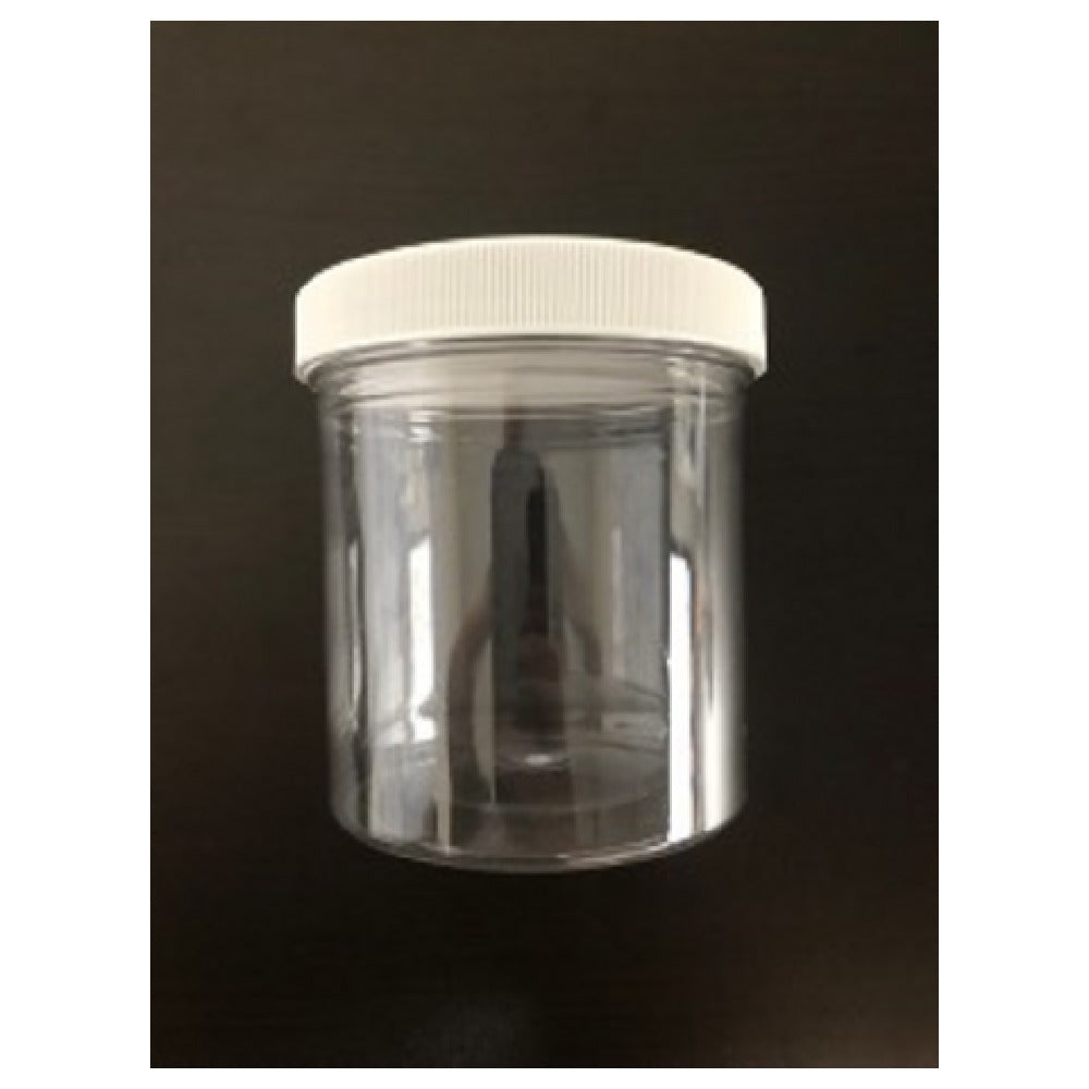 Buccaneer Container Corp 3162008010 (Buccaneer) Wide Mouth Jar 8 Oz. Clear PET