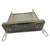 DoughXpress 913016 Pizza Basket Assembly Includes: Basket Front Panel