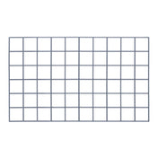 Quantum SG-1830GY Store Grid Panel 30"W X 18"H Gray Epoxy Antimicrobial Finish