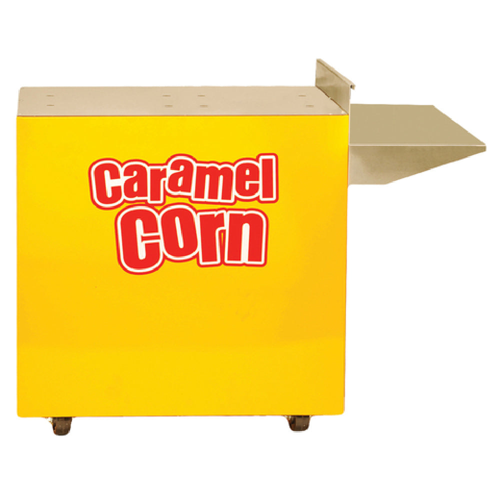 Gold Medal 2031CC - Caramel Corn Cooker/Mixer Base, 36" X 20" X 24", Includes Cooling Pan Shelf #2166 (pan Sold Separately)