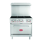 Hubert 29Y-044-NAT - Kratos® Gas Range, 36"W X 32-3/5"D X 60-2/5"H, Liquid Propane