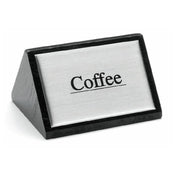 Hubert 73835 - Beverage Sign, "Coffee", 3" X 1-3/4"H