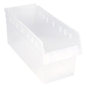 Quantum QSB808CLCS - Economy Shelf Bin, Nesting, 8-3/8"W X 17-7/8"L X 8"H