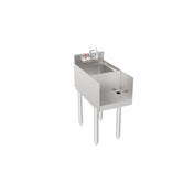 Krowne 18-12BD Silver Series Blender Dump Sink 12" W X 22.5" D 12"D X 10"W X 7"H Bowl Size