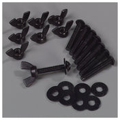 Carlisle 770400 Carlisle Sneeze Guard Hardware Double-sided Tabletop Nylon