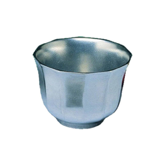 Bon Chef 9107TAN Prism Salad Bar Garnish Bowl 3-1/2 Qt. 8-3/4" X 6-1/2"