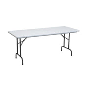 Forbes Industries PT2448-PL POLYlite® Utility Folding Table Rectangular 24" X 48" X 30"H