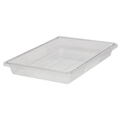 Rubbermaid FG330600CLR Food/Tote Box 5 Gallon 26"L X 18"W X 3-1/2"D