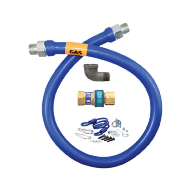 Dormont 16100BPQR48BX Dormont Blue Hose™ Moveable Gas Connector 1" Inside Dia.