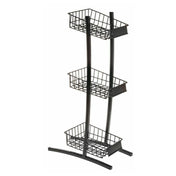 Hubert 49771 - Impulse Stand, 3-tier, 6-7/10"L X 12-7/16"W X 23-1/5"H