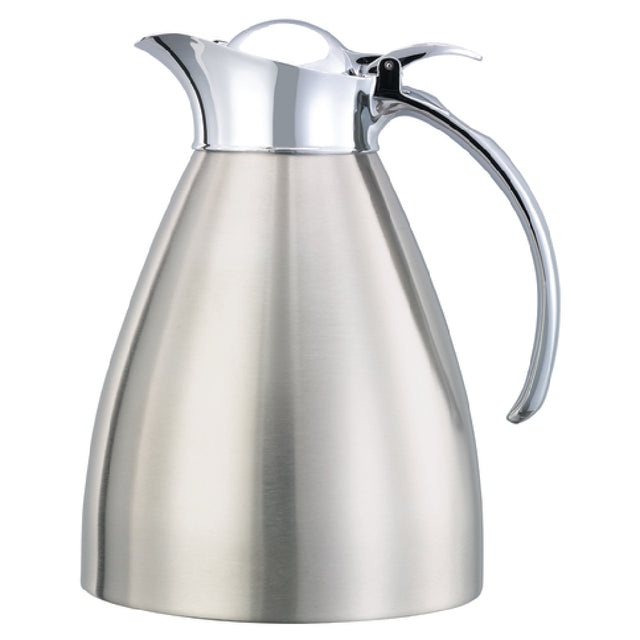 Service Ideas 982C10BS Carafe 1 Liter (33.8 Oz.) 5" X 6" X 7-1/2"