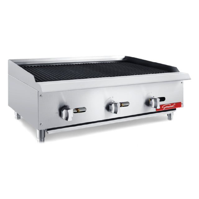 General GCRB-36NG General Charbroiler Gas Countertop