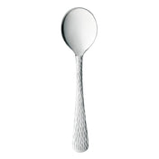 Libbey 794 016 (Formerly World Tableware) Bouillon Spoon 6-1/8" Hammered Mirror Finish Handle