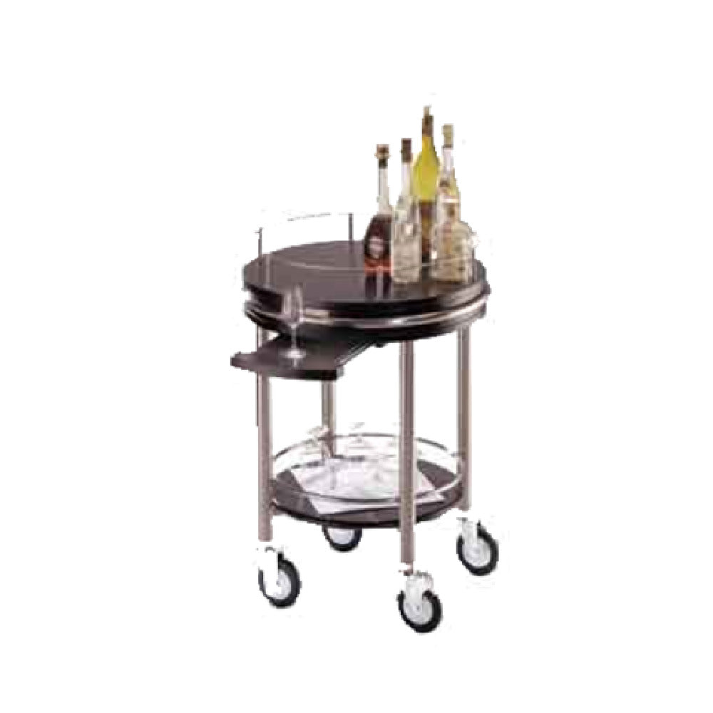 BauscherHepp 30.8024.1020 Liquor Trolley 24-13/16"dia. (630mm) X 34-13/16"H (885mm)