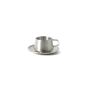 FOH DCS074BSS23 Bevel Saucer 4.25" X 4.25" X 0.5"H Round