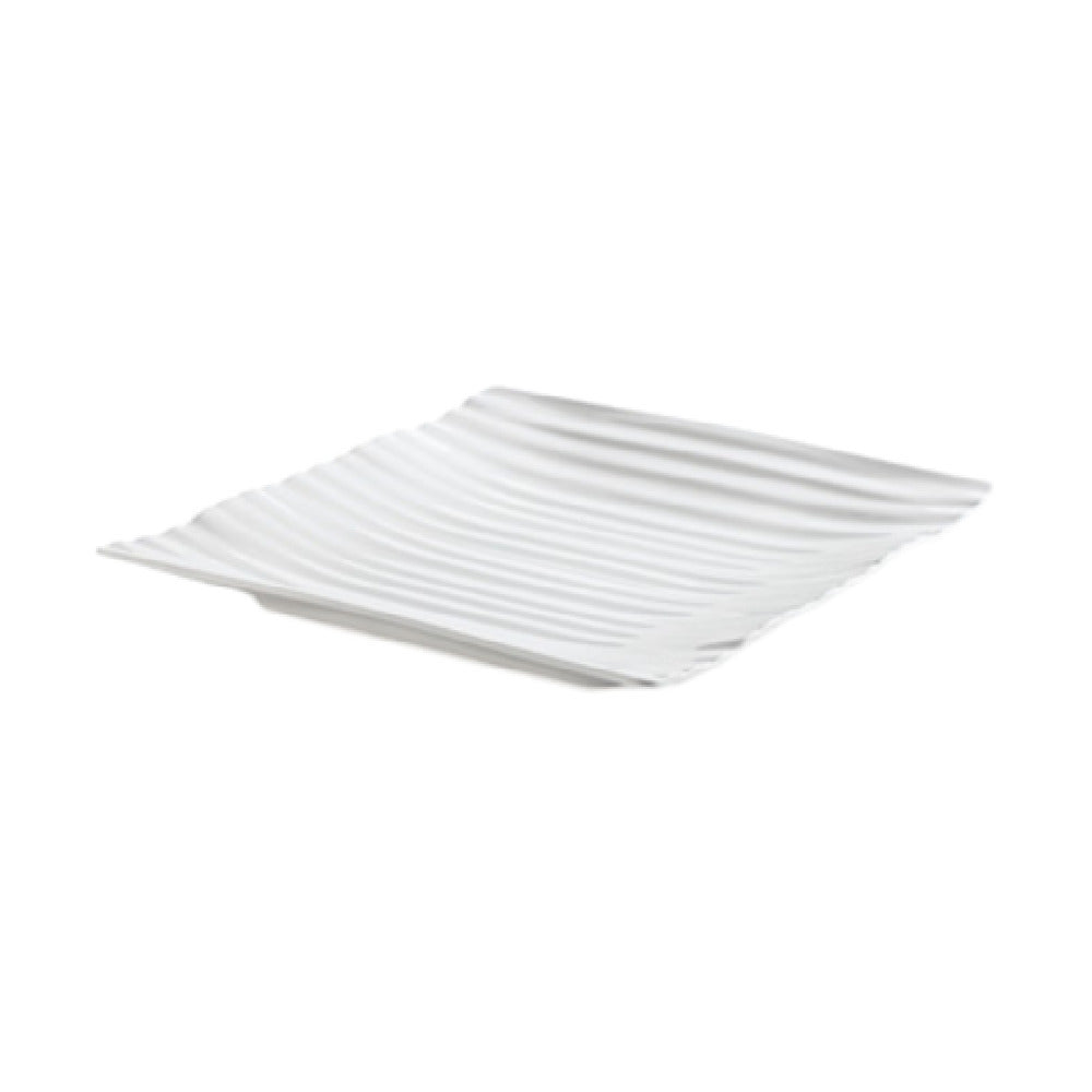 GET Enterprises PL-14-W Polynesian™ Plate 14" X 13" Rectangular