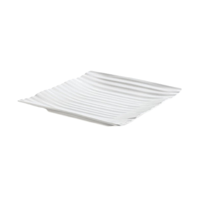 GET Enterprises PL-14-W Polynesian™ Plate 14" X 13" Rectangular