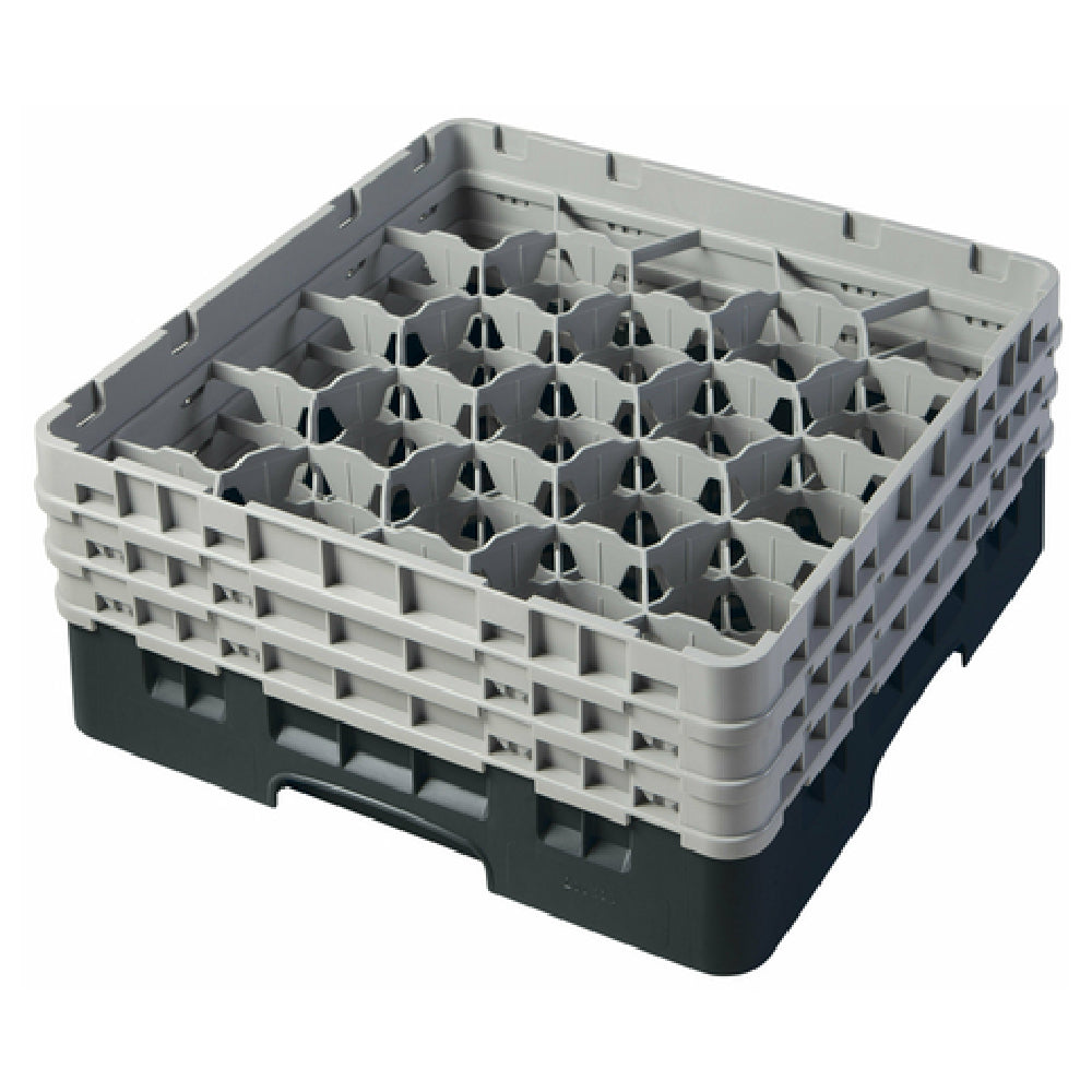 Cambro 20S638110 Camrack® Glass Rack With (3) Soft Gray Extenders Full Size