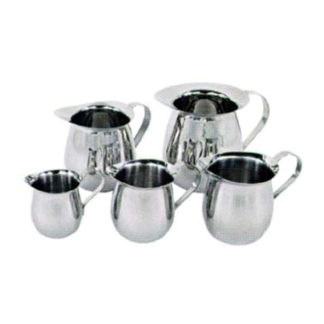 Admiral Craft HBC-3/PKG Bell Creamer 3 Oz. Stainless Steel