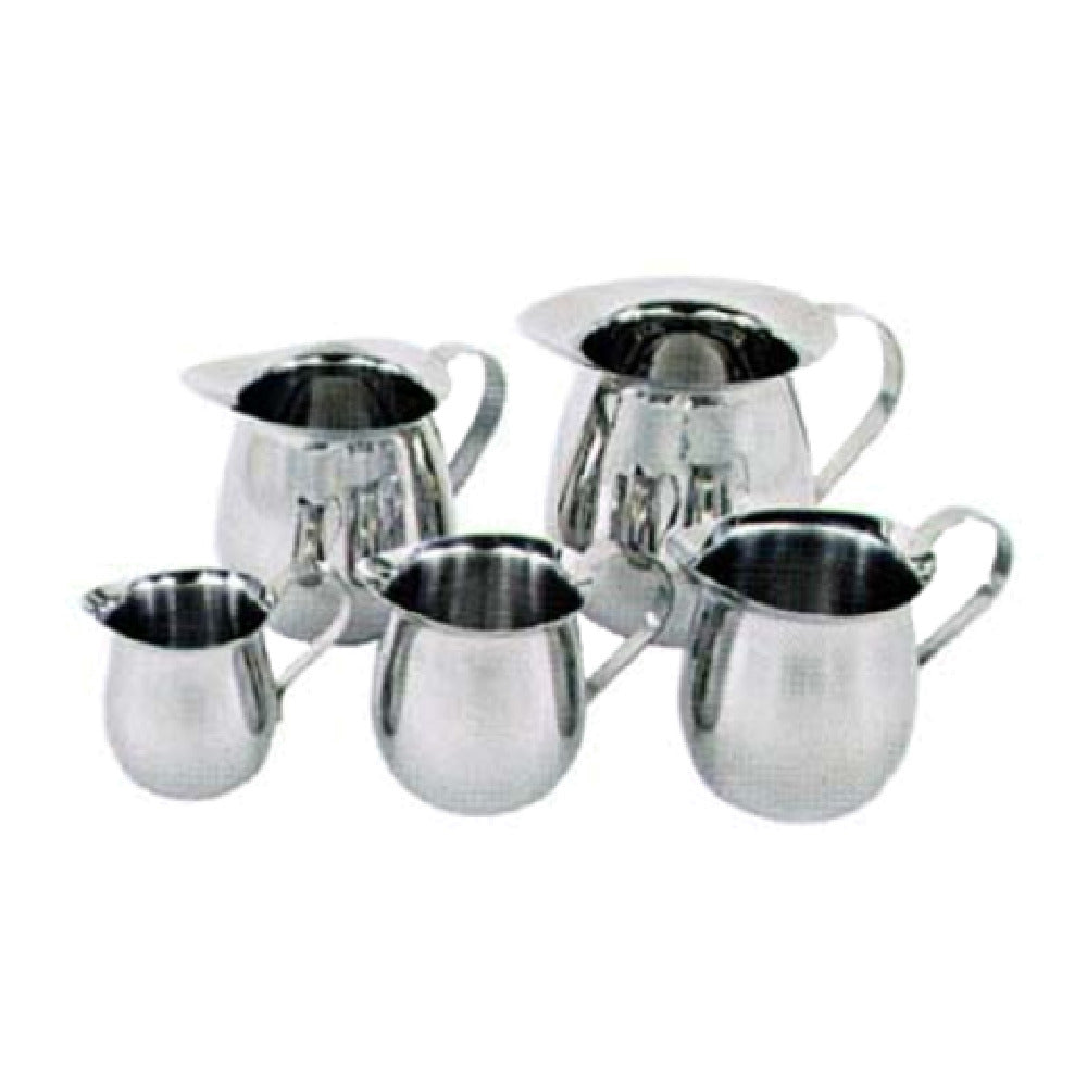 Admiral Craft HBC-8/PKG Bell Creamer 8 Oz. Stainless Steel