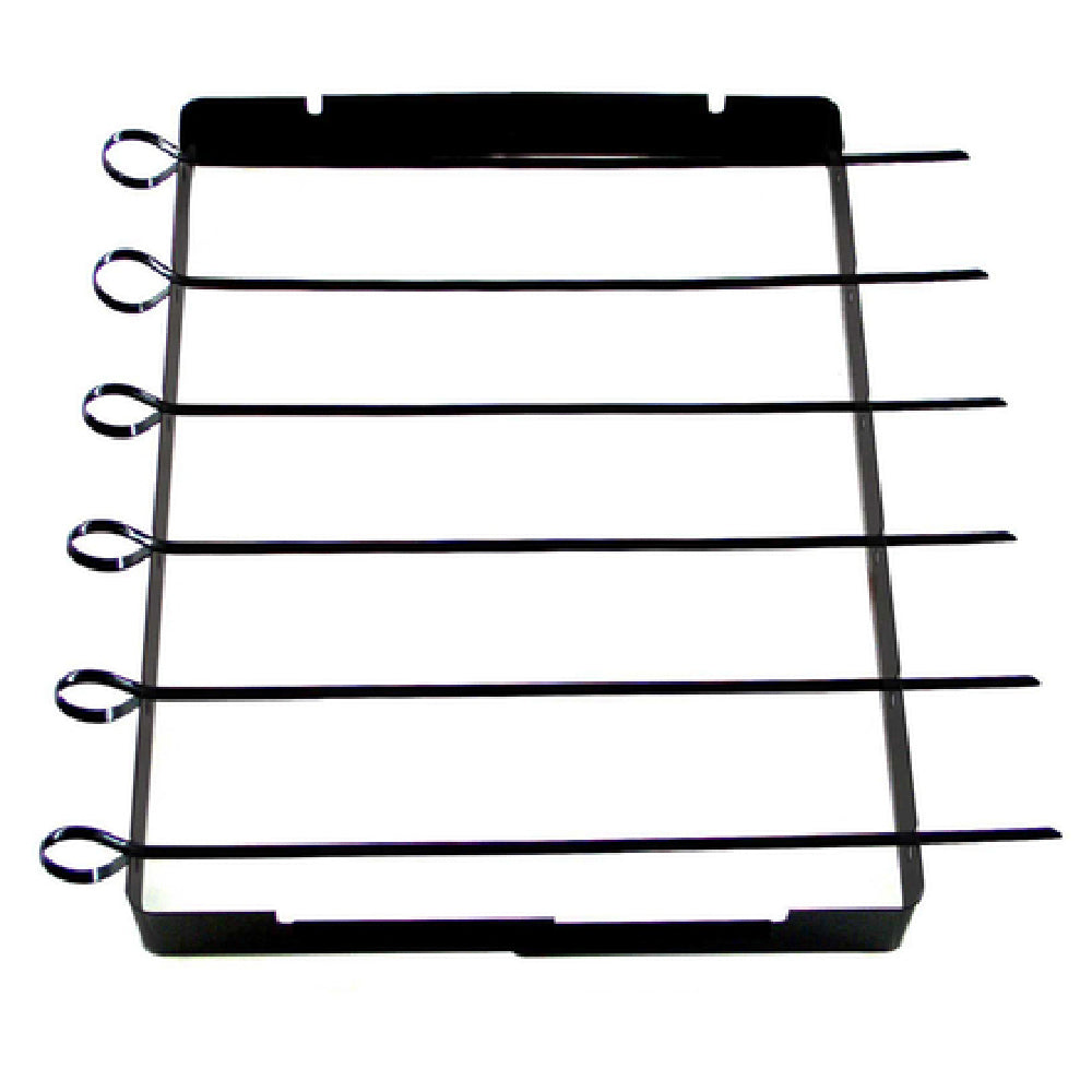 Chef Master 02007Y Mr. Bar-B-Q® Deluxe Shish Kabob Set Includes (6) Non-stick Skewers & Frame