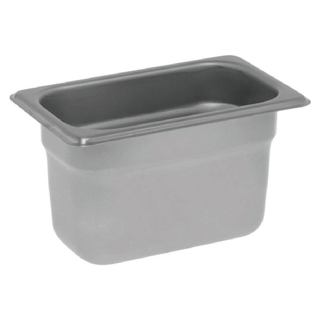 Hubert 57183 - Steam Table Pan, 1/9-size, 4" Deep