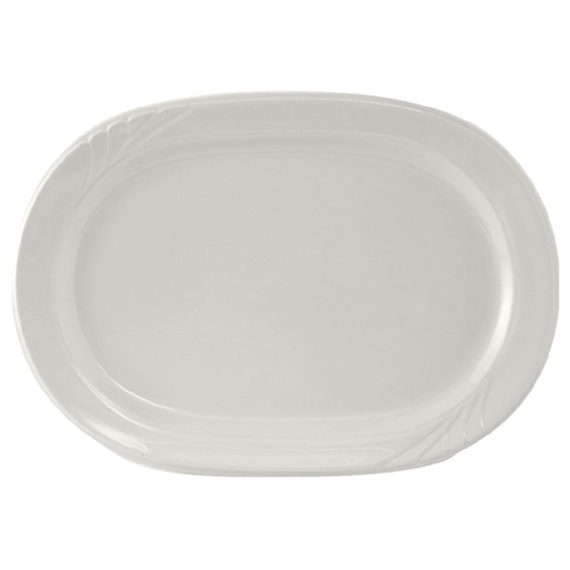 Tuxton YPH-117 Racetrack Platter 11-3/4" X 8-1/2" Oblong