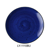 Yanco LY-1110BU Lyon Plate 10-1/4" Dia. X 1"H Round
