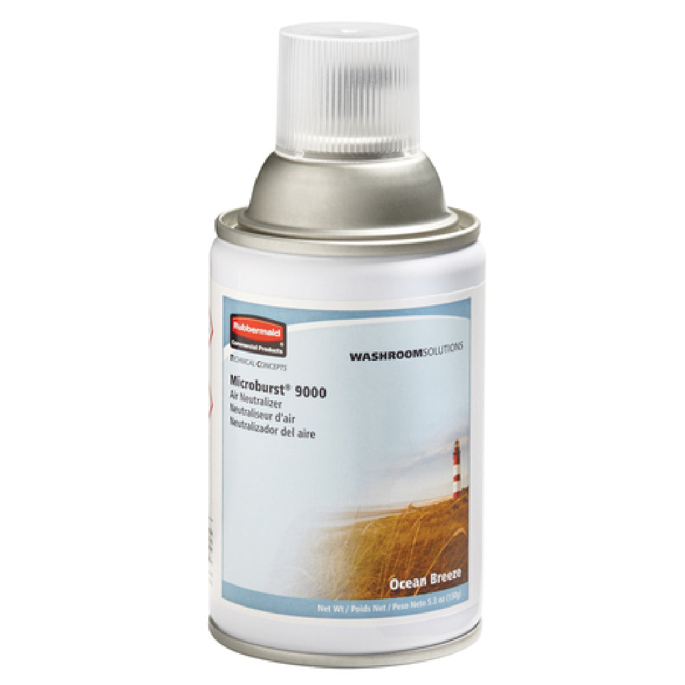 Rubbermaid FG4012471 TC Microburst® 9000 Aerosol Air Neutralizer Refill 5.25 Oz.