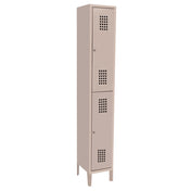 SPG 4K0034 - Kelmax Locker, 12"W X 15"D X 78"H, Double Tier