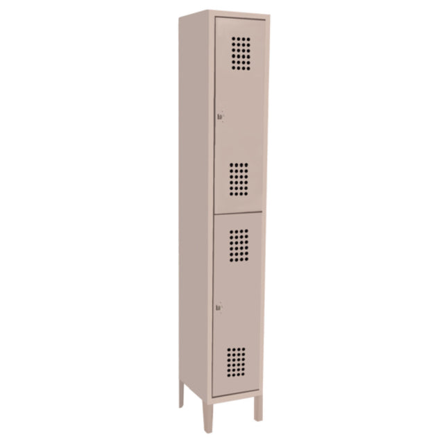 SPG 4K0034 - Kelmax Locker, 12"W X 15"D X 78"H, Double Tier