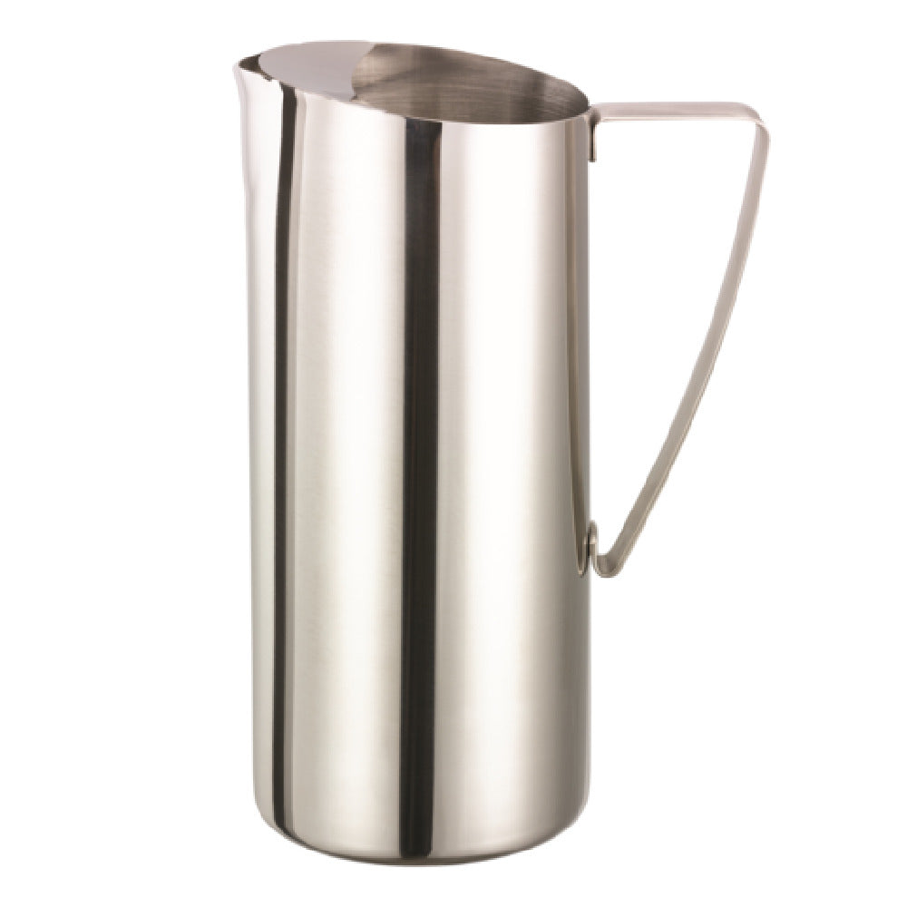 Service Ideas X7025 Service Ideas Slim Water Pitcher Stainless Ice Guard