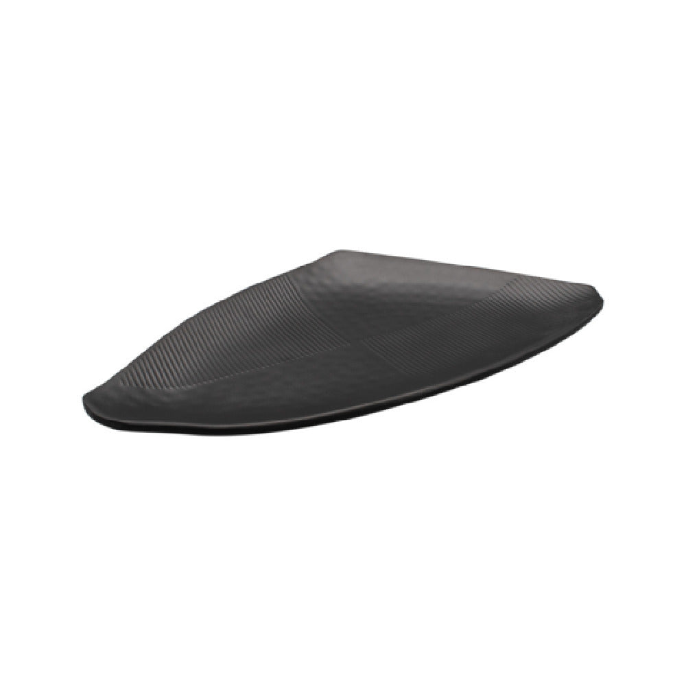 CAC China XDUK-T12 Duke Plate 12"W X 7-1/8"D X 1-1/8"H Triangular