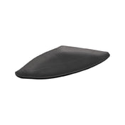 CAC China XDUK-T12 Duke Plate 12"W X 7-1/8"D X 1-1/8"H Triangular