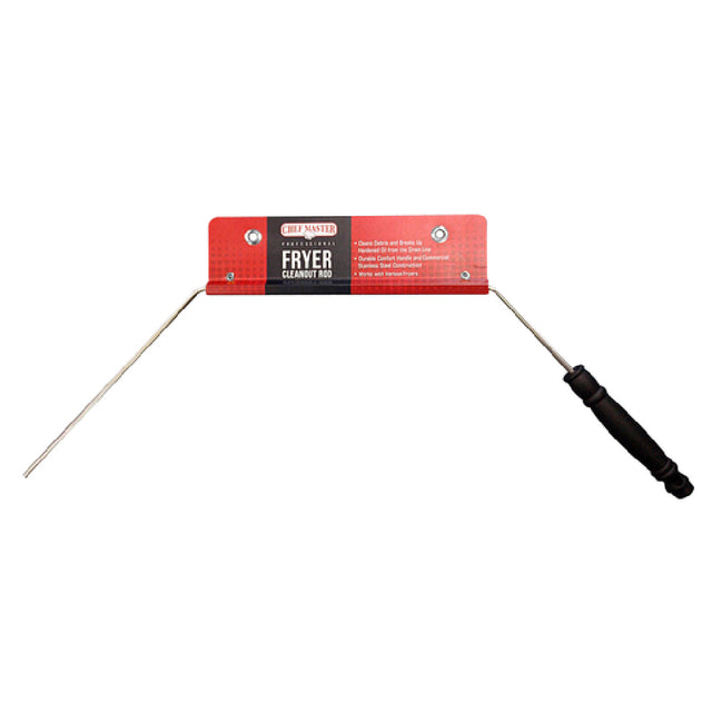Chef Master 90055 Chef Master™ Fryer Cleanout Rod 30" With Handle
