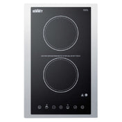 Summit CR2B15T1BTK15 Radiant Cooktop Electric 15-1/8" W