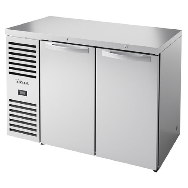 True Refrigeration TBR48-RISZ1-L-S-SS-1 Refrigerated Back Bar Cooler Two-section