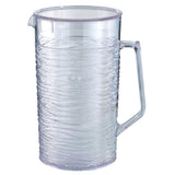 Service Ideas SI2LITCL Sculptured Ice™ Pitcher 2 Liter (67.6 Oz.) 4-1/2" X 6-1/4" X 8-3/4"