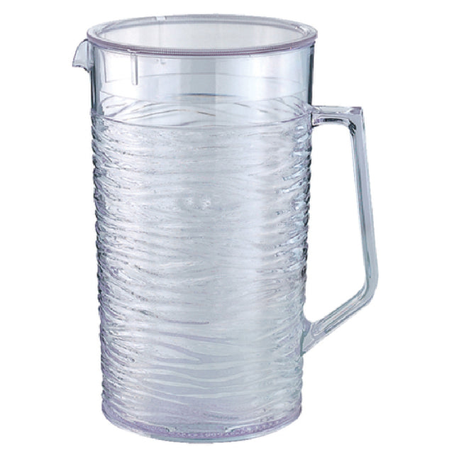 Service Ideas SI2LITCL Sculptured Ice™ Pitcher 2 Liter (67.6 Oz.) 4-1/2" X 6-1/4" X 8-3/4"